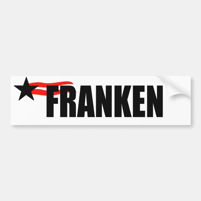 PEGATINA PARA COCHE AL FRANKEN (Frente)