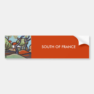 PEGATINA PARA COCHE AL SUR DE FRANCIA
