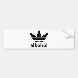 Pegatina Para Coche alcohol/alkohol