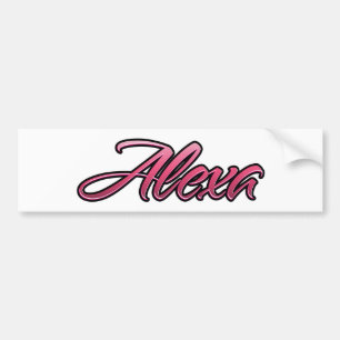 Pegatina Para Coche Alexa faded pink Aufkleber Sticker