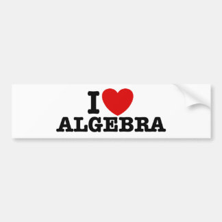 Pegatina Para Coche Álgebra