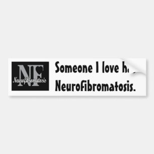 Pegatina Para Coche Alguien amor de I tiene neurofibromatosis