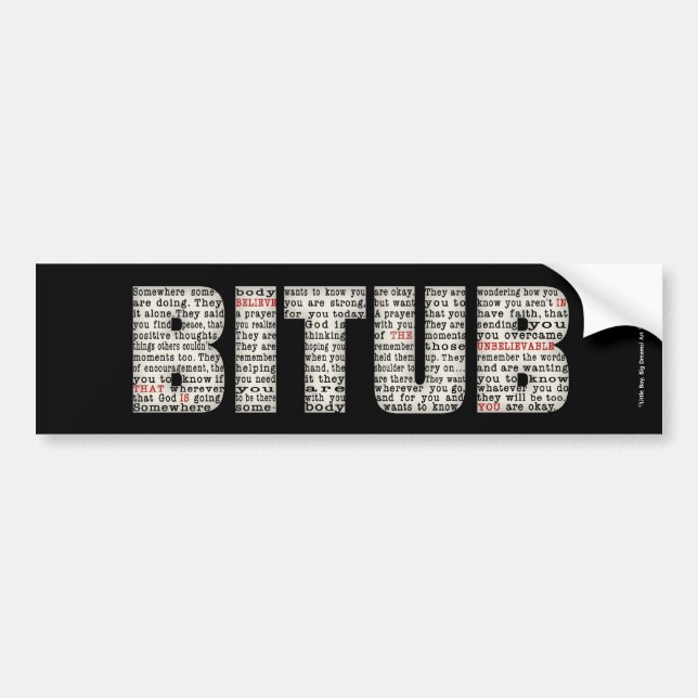Pegatina Para Coche Alguien (BITUB) (Frente)