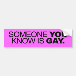 Pegatina Para Coche ALGUIEN QUE CONOZCA ES GAY -.png