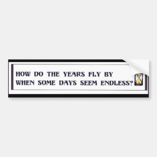 Pegatina Para Coche Algunos días son así que de largo, con todo los