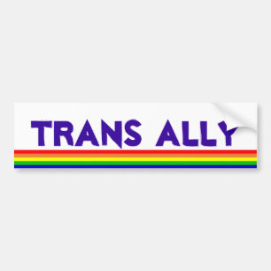 Pegatina Para Coche Aliado del transporte, arco iris