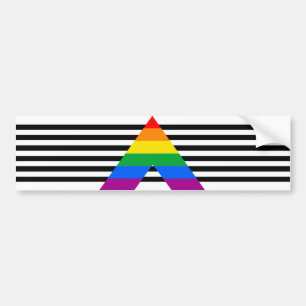 Pegatina Para Coche Ally Prim Flag Bumper Sticker
