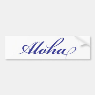 Pegatina Para Coche Aloha Hawaii
