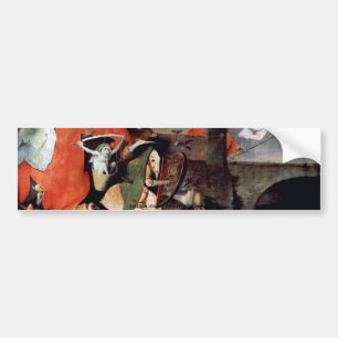 Pegatina Para Coche Altar de Anthony - tentación de St Anthony,