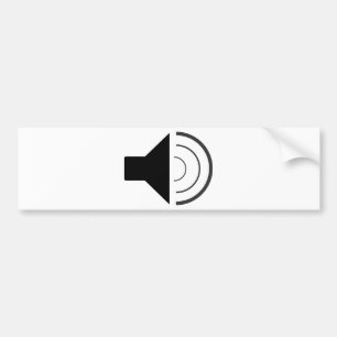 Pegatina Para Coche Altavoz de volumen