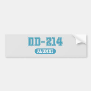 PEGATINA PARA COCHE ALUMNI DD-214