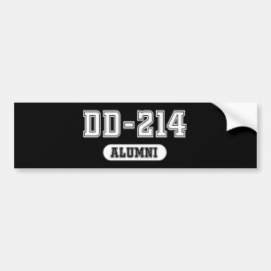 PEGATINA PARA COCHE ALUMNI DD-214