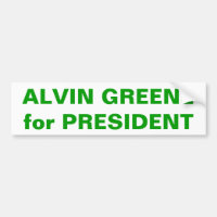 ALVIN GREENE para el PRESIDENTE