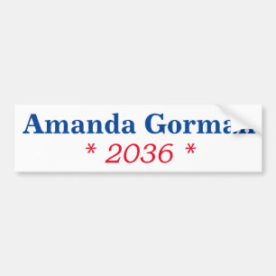 Pegatina Para Coche Amanda Gorman 2036
