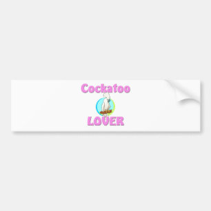 Pegatina Para Coche Amante del Cockatoo