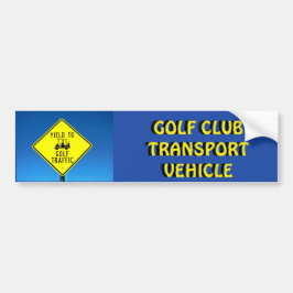 Pegatina Para Coche Amarillo del vehículo de transporte del club de
