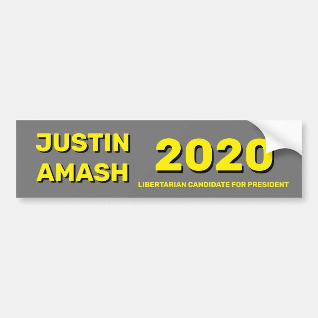 Pegatina Para Coche Amash 2020 (Frente)