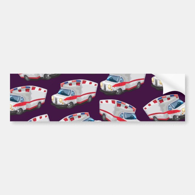 Pegatina Para Coche Ambulancia (Frente)