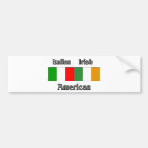 Pegatina Para Coche Americano irlandés italiano