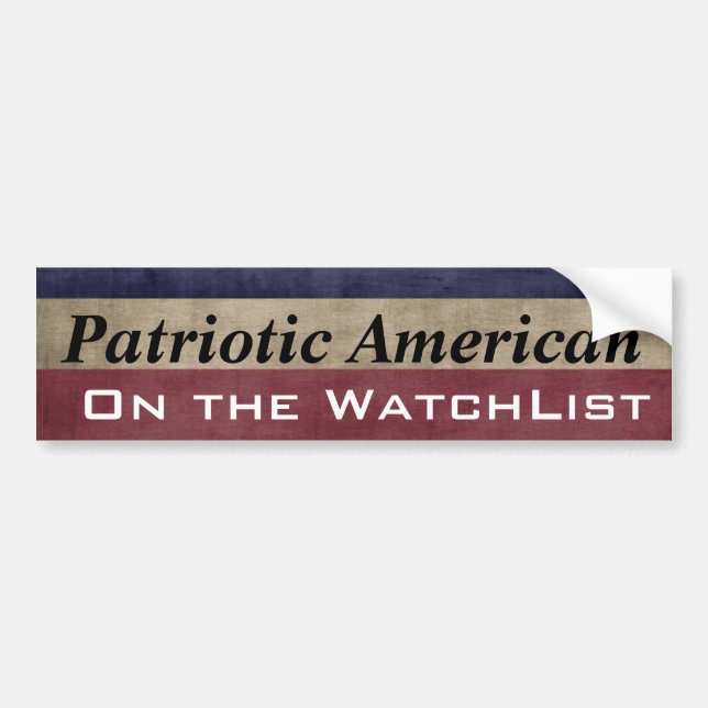Pegatina Para Coche Americano patriótico en el personalizable de (Frente)