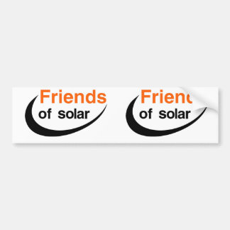 Pegatina Para Coche Amigos de solar