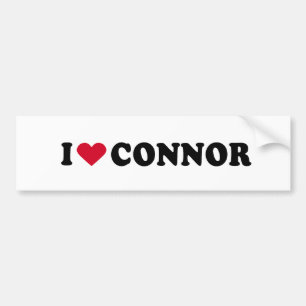 PEGATINA PARA COCHE AMO A CONNOR