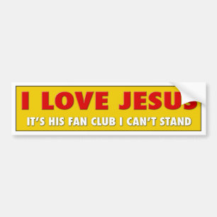 Pegatina Para Coche Amo a Jesús