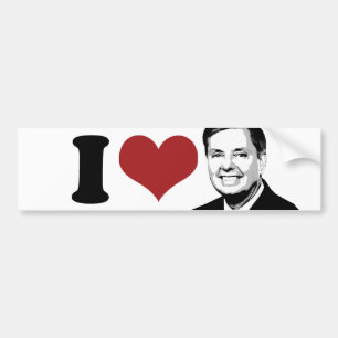 Pegatina Para Coche Amo a Lindsey Graham para presidente Bumper --.png