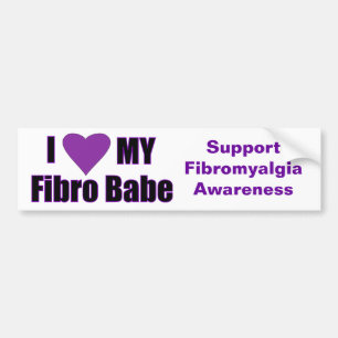 Pegatina Para Coche Amo a mi bebé fibro