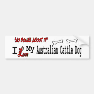 Pegatina Para Coche Amo A Mi Ganado Australiano
