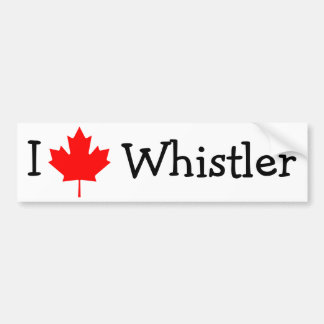 Pegatina Para Coche Amo a Whistler
