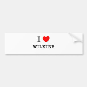 Pegatina Para Coche Amo a Wilkins