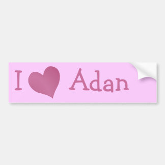 Pegatina Para Coche Amo Adan