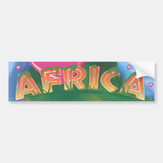 Pegatina Para Coche Amo África