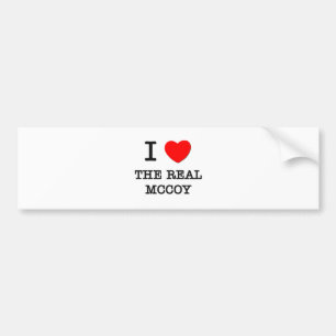 Pegatina Para Coche Amo al Mccoy real