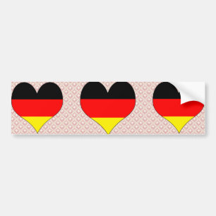 Pegatina Para Coche Amo Alemania