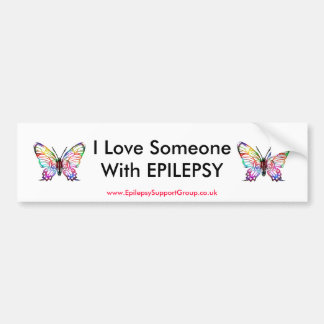 Pegatina Para Coche Amo alguien con EPILEPSIA
