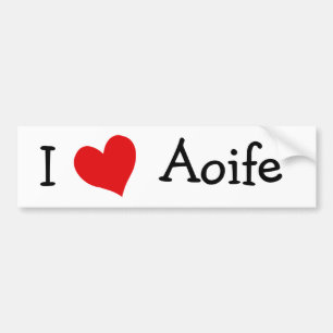 Pegatina Para Coche Amo Aoife