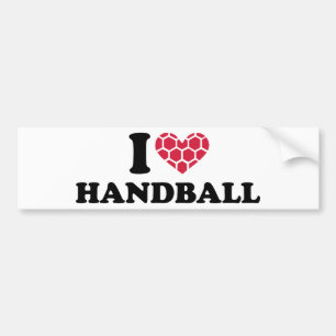Pegatina Para Coche Amo balonmano