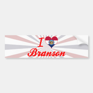 Pegatina Para Coche Amo Branson, Missouri
