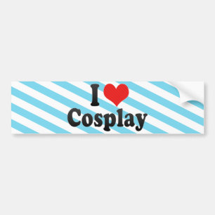 Pegatina Para Coche Amo Cosplay