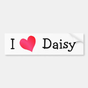 Pegatina Para Coche Amo Daisy