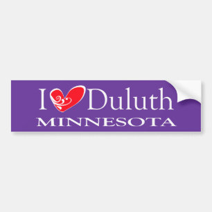 Pegatina Para Coche Amo Duluth Minnesota