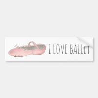 Amo el ballet Ballerina Patinaje Rosado Maestra de