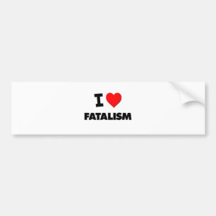 Pegatina Para Coche Amo fatalismo