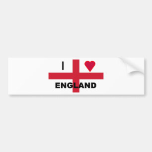 Pegatina Para Coche Amo Inglaterra
