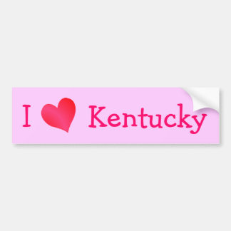 Pegatina Para Coche Amo Kentucky