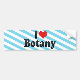 Pegatina Para Coche Amo la botánica