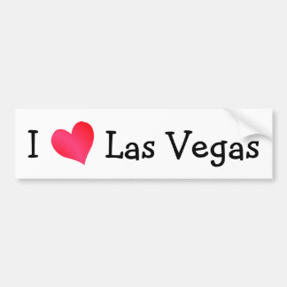 Pegatina Para Coche Amo Las Vegas