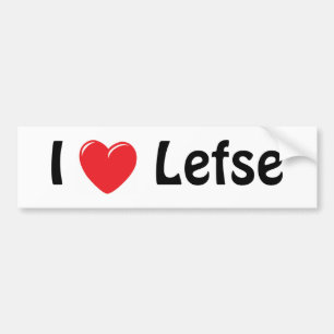Pegatina Para Coche Amo Lefse